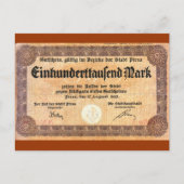 Carte Postale 100000 Mark (Devant)