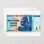 Carte Postale 100 billions de raisons (Devant / Derrière)