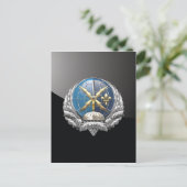 Carte Postale [100] Emblème SOWT (Debout devant)