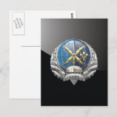 Carte Postale [100] Emblème SOWT (Devant / Derrière)