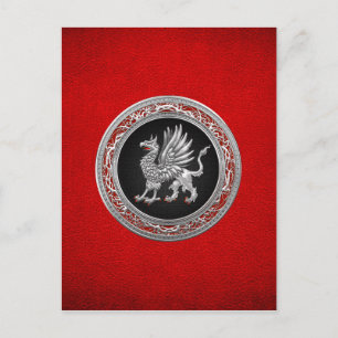 Carte Postale [100] Griffin d'argent sacré