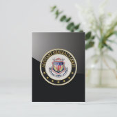 Carte Postale [100] Insigne régimentaire du Corps d'aviation can (Debout devant)