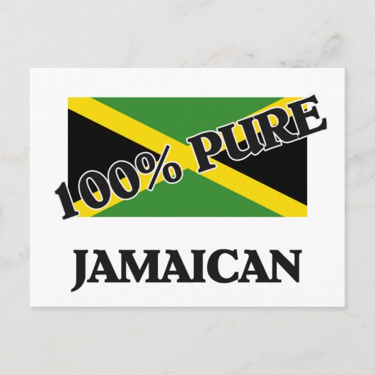 CARTE POSTALE 100% JAMAÏCAIN (Devant)