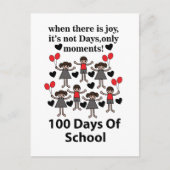 Carte Postale 100 Jours D'école  (Devant)