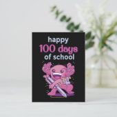 Carte Postale 100 jours d'école (Debout devant)