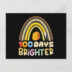 Carte Postale 100 Jours Plus Brighton 100e Jour De L'Enseignant 