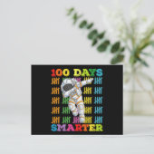 Carte Postale 100 Jours Smarter Astronaut 100e Jour De L'École (Debout devant)