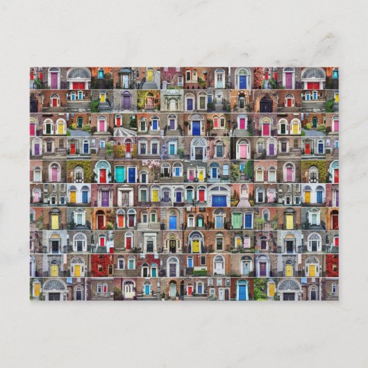Carte Postale 100 portes de Dublin (Devant)