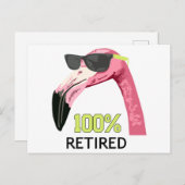 Carte Postale 100 % retraité (Devant / Derrière)