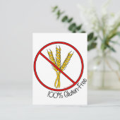 Carte Postale 100% sans gluten (Debout devant)