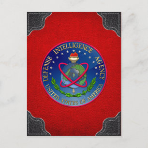 Carte Postale [100] Sceau de l'Agence du renseignement de la déf