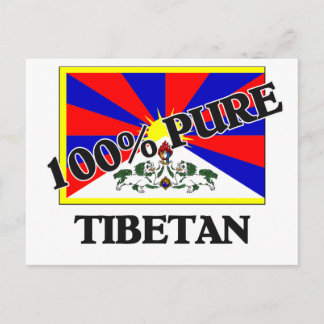 CARTE POSTALE 100 % TIBÉTAIN