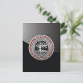 Carte Postale [100] Treasure Trove : Celtic Tree of Life [Argent (Debout devant)