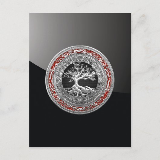 Carte Postale [100] Treasure Trove : Celtic Tree of Life [Argent (Devant)