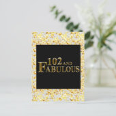 Carte Postale 102e anniversaire  (Debout devant)