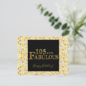 Carte Postale 105 Anniversaire (Debout devant)