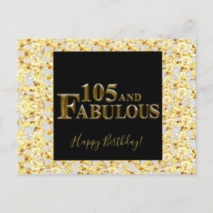 Carte Postale 105e anniversaire 