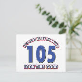 Carte Postale 105e anniversaire (Debout devant)