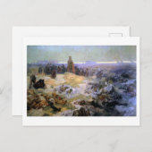 Carte Postale #10 Après la bataille de Grunwald, Mucha (Devant / Derrière)