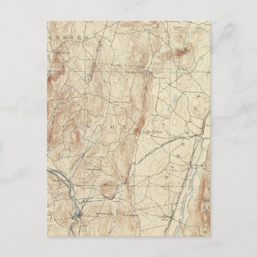 Carte Postale 10 feuille Granby (Devant)