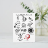 Carte Postale 10 Plaies Humour (Debout devant)