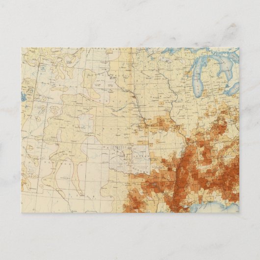 Carte Postale 10 Population colorée 1890 (Devant)