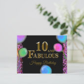 Carte Postale 10e anniversaire  (Debout devant)