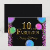 Carte Postale 10e anniversaire  (Devant / Derrière)