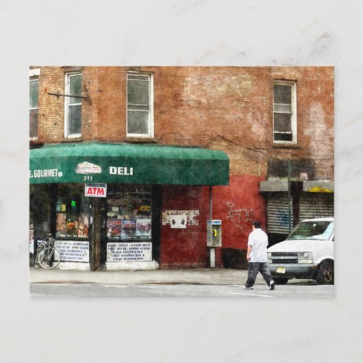 Carte Postale 10th Ave. Deli à Manhattan (Devant)