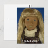 Carte Postale 110-4 Sasha London Postkarte (Devant / Derrière)