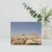 Carte Postale 1145422, les grandes pyramides (Debout devant)