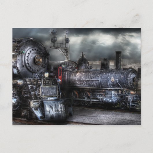 Carte Postale 1218 - En attente du départ (Devant)