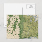 Carte Postale 129 Taille des fermes 1900 (Devant / Derrière)