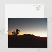Carte Postale 12/10/11 Coucher de soleil (Devant / Derrière)