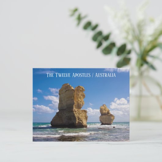 Carte Postale 12 Apôtres, Australie (Debout devant)