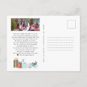 Carte Postale 12 Jours de Covid | Vacances de Noël "Quarantine" (Dos)