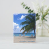 Carte Postale 12 Km Beach, îles Caïmans (Debout devant)