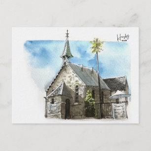 Carte Postale 12 : L'église du pont