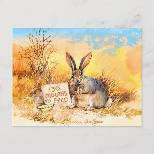 Carte Postale 130 bouches à nourrir (Devant)