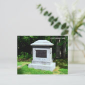 CARTE POSTALE 140E P.V. MONUMENT (Debout devant)