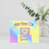 CARTE POSTALE 14.05.03.07.01.JOUR DES MÈRES (Debout devant)