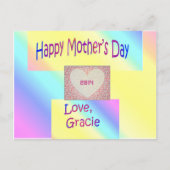 CARTE POSTALE 14.05.03.07.01.JOUR DES MÈRES (Devant)