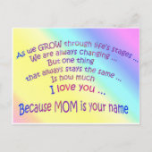 CARTE POSTALE 14.05.03.16.JOUR DES MÈRES (Devant)