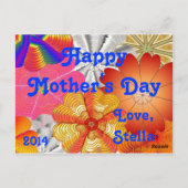 CARTE POSTALE 14.05.06.3.JOUR DES MÈRES (Dos)