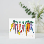 Carte Postale 14 Carotte Art (Debout devant)