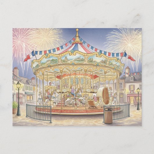 Carte Postale 14 juillet (Devant)