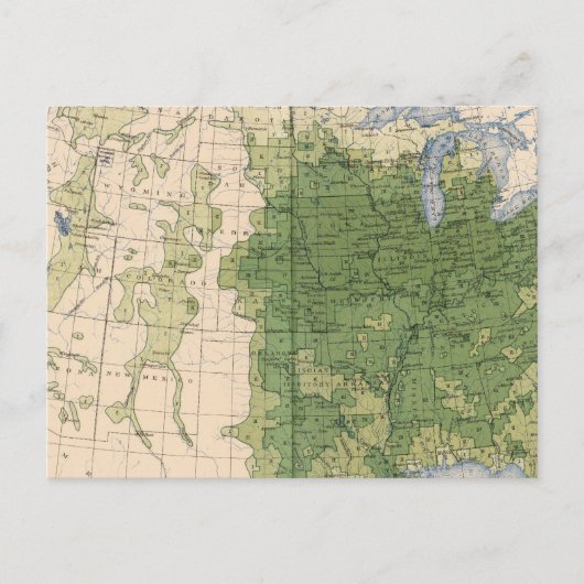 Carte Postale 154 Corn/mile² (Devant)