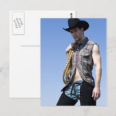 Carte Postale 15608-RA Cowboy (Devant / Derrière)