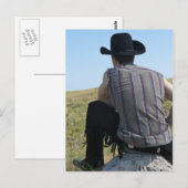 Carte Postale 15649-RA Cowboy (Devant / Derrière)