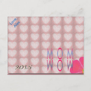 Carte Postale 15.05.1.maman.POSTCARD.BUTTERFLY.alex utiliser cec